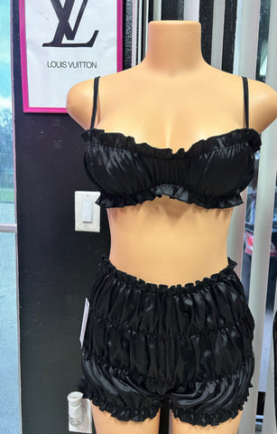 Black Silk 2 Pc